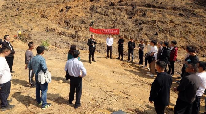 不負(fù)春光好，搶播萬(wàn)畝林 ——將樂(lè)縣村企合作造林工作現(xiàn)場(chǎng)會(huì)在福建金森召開(kāi)